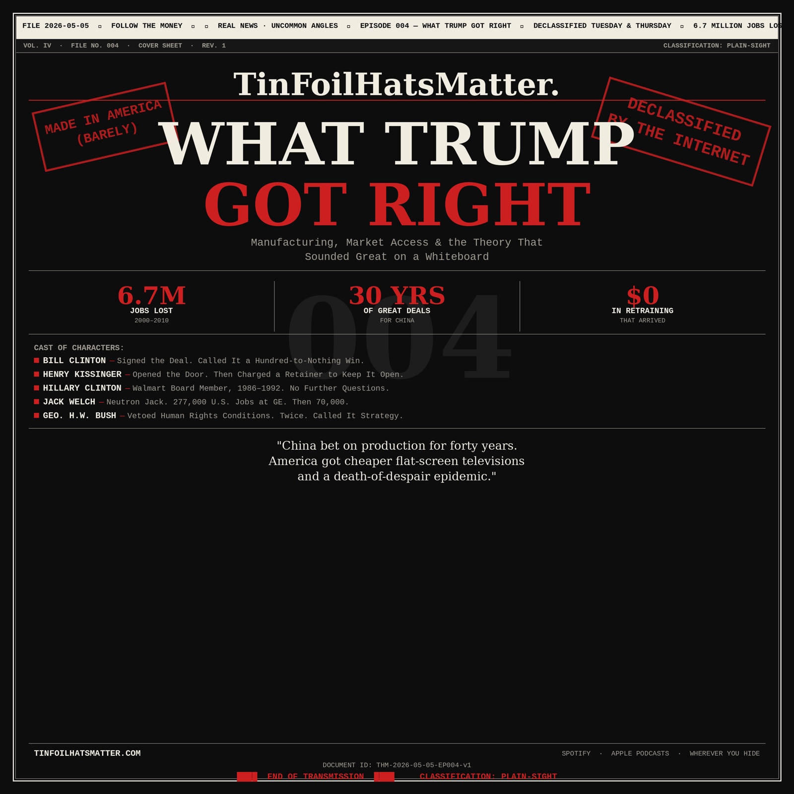 What Trump Got Right