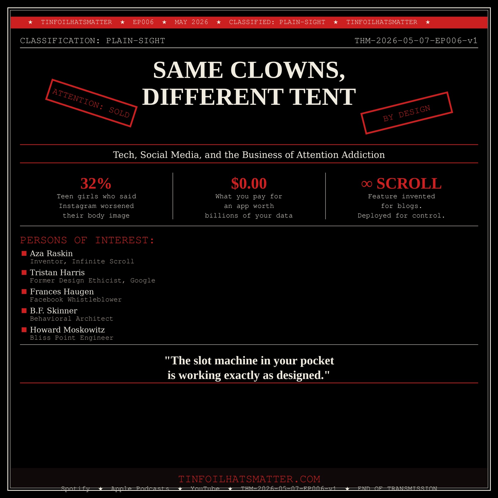 Same Clowns, Different Tent